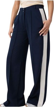 Guess Broeken, Dames, Blauw, XS, Phoebe Wide Leg Pant