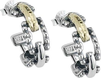 Samuel B. 18K & Silver Earrings