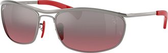 Ray-Ban RB3819M Polarized F0017A Mens Sunglasses Size 62