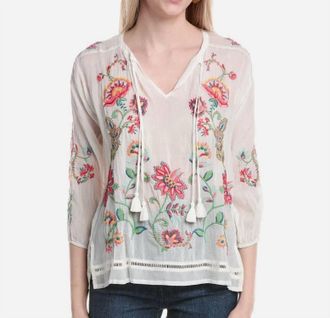Johnny Was Margot Blouse In Multicolor