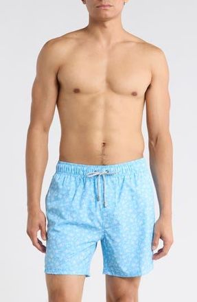 Vintage Summer Swimwear 4-Way Stretch Volley Swim Trunks in Blue at Nordstrom Rack, Size Xx-Large