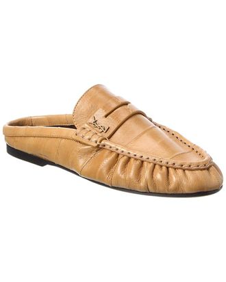 Saint Laurent Le Loafer Leather Mule