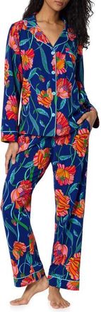 Bedhead Pajamas Linear Poppy Long Sleeve Pajamas at Nordstrom, Size X-Small