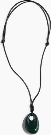 H&M Kordelkette mit Anhänger - Green