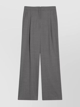 Loulou Studio virgin wool wide-leg trousers