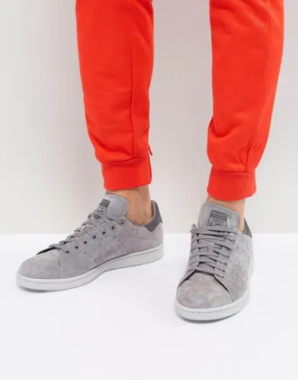 adidas Originals Stan Smith - Scarpe da ginnastica grigie BZ0452-Grigio
