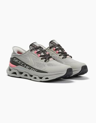 Skechers Womens Skechers Slip-Ins Glide Step Altus Mesh Womens Grey Trainers - Size: 3