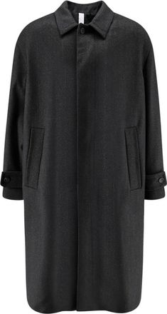 Hev&ograve; Uomo, Cappotti, Grigio, L, new