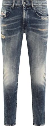 Diesel Slim Fit Jeans - Heren - Slim Fit Jeans - Blauw - W30 - Katoen - Jeans