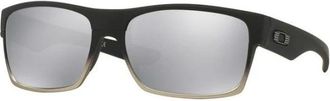 Oakley Two Face Zonnebril - Heren - Zonnebrillen - Zwart - 60 MM - Accessoires