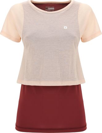 Freddy T-shirt yoga manica corta in nylon e jersey 100% Made in Italy