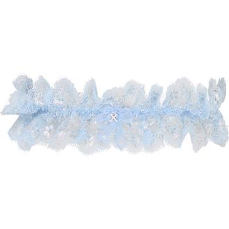 Savage x Fenty Bedroom Belle Garter in Endless Blue at Nordstrom, Size One Size X