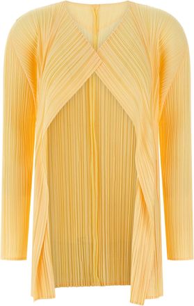 Pleats Please Issey Miyake Mellow Pleats Cardigan