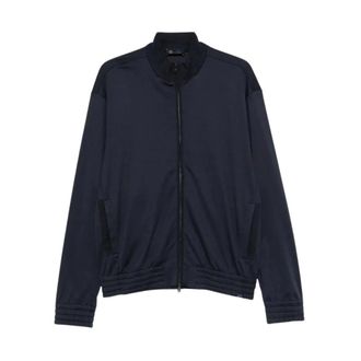 Paul & Shark Felpa Full Zip - male - Paul & Shark - Light Jackets - Blue - 2XL - Jackets