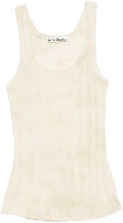 Acne Studios Canotta con effetto vissuto - Toni neutri