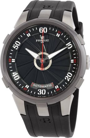 Perrelet Turbine XL Automatic Black Dial Mens Watch A1050/1
