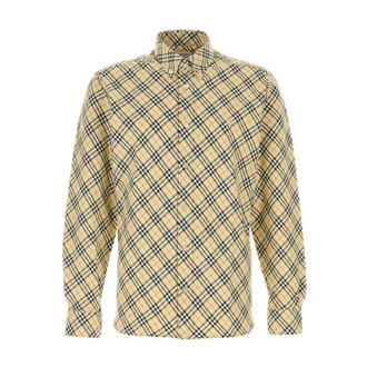 Burberry Casual Shirts, male, Multicolor, Size: M Classic Check Long Sleeve Shirt