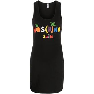 Moschino Abito - Dames - Strandmode - Zwart - L - Badmode