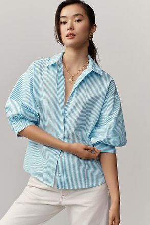English Factory Striped Buttondown Shirt