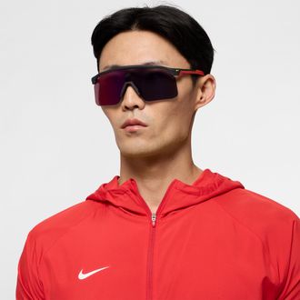 Nike Unisex Expedition Shield Mirrored Sunglasses in Grey | IB6562X-200