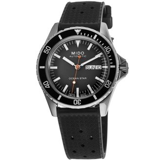 Mido Ocean Star Tribute Gradient Grey Dial Rubber Strap Mens Watch M026.830.17.081.00