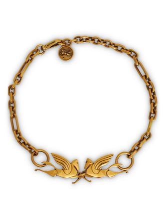 Etro Pegaso choker necklace - Gold