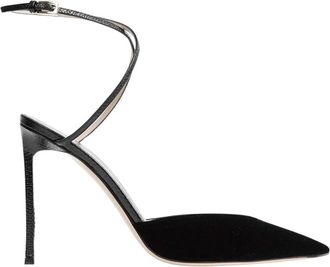 Tom Ford Schoenen, Dames, Zwart, 39 EU, Leer, Selen Pumps