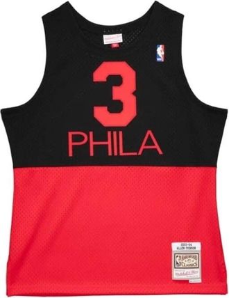 Mitchell & Ness Zwarte Allen Iverson Reload Jersey - Heren - Fitness - Veelkleurig - S - Fitness