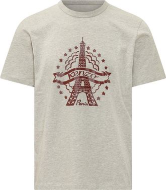 Kenzo Light Grey Crew Neck T-Shirt