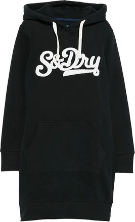 Superdry hooded mini dress - Blue