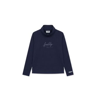 Freddy Felpa comfort collo alto a risvolto con perline