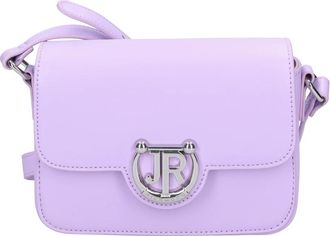 John Richmond Faux leren Crossbody Tas - Dames - Schoudertassen - Paars - ONE Size - Leer - Tassen