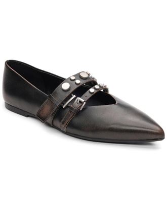 Ash Britnie Leather Flat