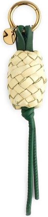 Madewell Woven Pineapple Leather Bag Charm in Pale Pineapple Multi at Nordstrom