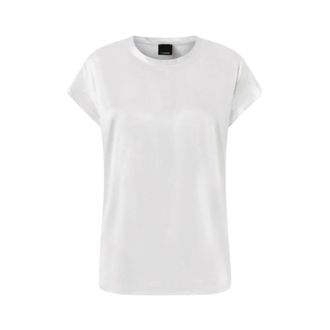 Pinko Pinko, Overhemden, Dames, Wit, M, Satijn, Farida Blouse