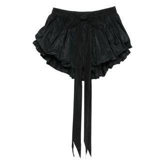 Dsquared2 Bow-detailed Ruffled Mini Skirt