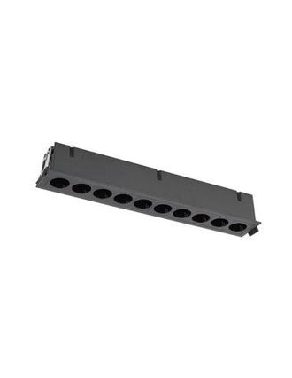 Mantra Mantra Foco Alargado Para Empotrar Led 10l Negro Blau, 24w 1680lm 3000k