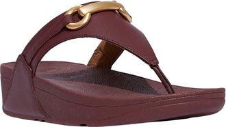 FitFlop FitFlop Toe-Post Leather Sandal