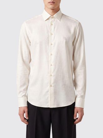 Etro Camicia in cotone con stampa Paisley