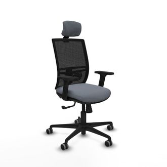 Piqueras y Crespo Silla Ergon&oacute;mica Piqueras Y Crespo Yunquera Negro Espuma Cortada