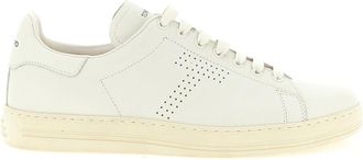 Tom Ford Warwick Sneaker - Heren - Sneakers - Wit - 45 EU - Katoen - Schoenen
