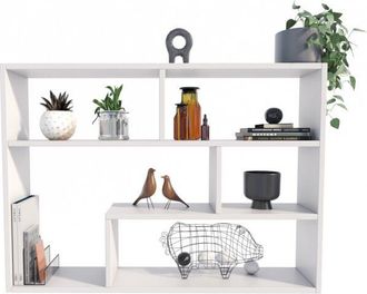 OEM Fino White Libreria Sospesa Per Libri, Mensola Da Parete, Mensola Sospesa Per Soggiorno