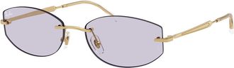 Ray-Ban RB3792 001/MH Mens Sunglasses Gold Size 55