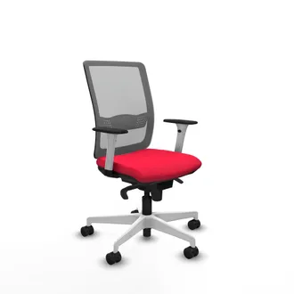 Piqueras y Crespo Silla De Oficina Piqueras Y Crespo Haches Blanco Dise&ntilde;o Compacto