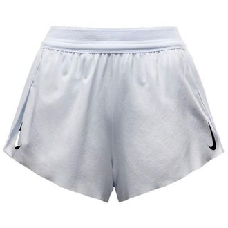 Nike AeroSwift Dri-FIT ADV Mid-Rise 3 Laufshorts f&uuml;r Damen | grau