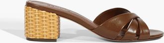 Schutz Womens Keefa Block Heel In Brown
