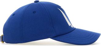 Valentino Garavani Mens Baseball Cap Blue Cotton