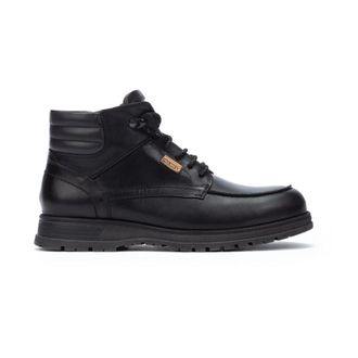 Pikolinos Zamora Veterboot - Heren - Veterlaarzen - Zwart - 41 EU - Leer - Schoenen