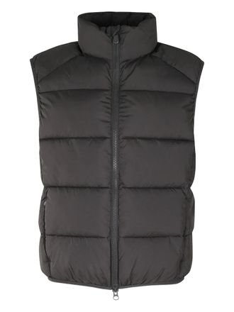 Save The Duck Arlen padded zip waistcoat - Zwart
