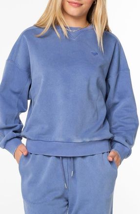 Roxy Oasis Haze Sweatshirt in Coastal Fjord at Nordstrom, Size Medium